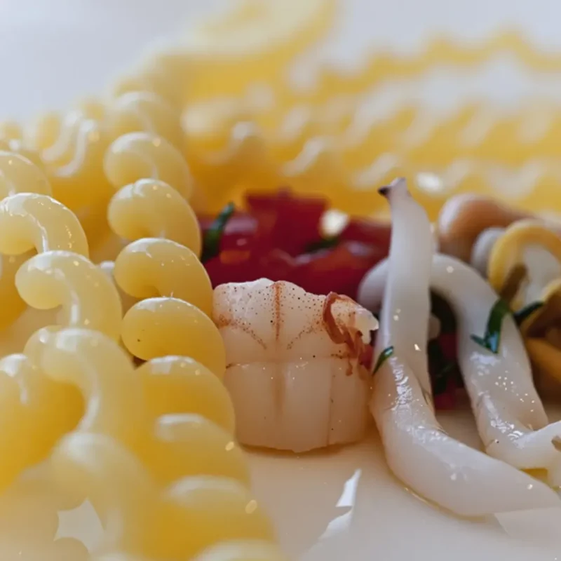 Ricetta Fusilli Lunghi Bucati al sapore di mare