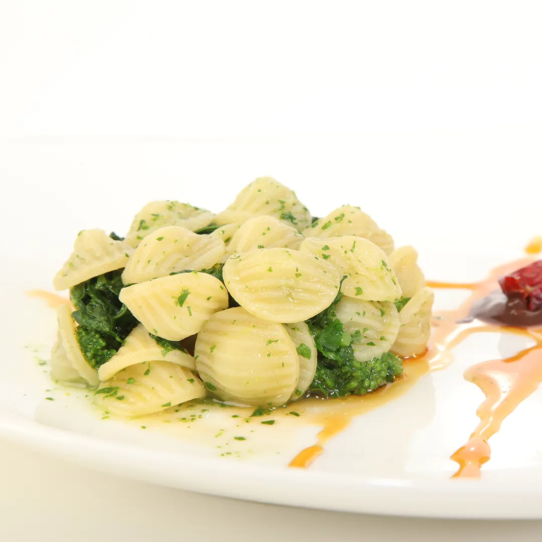 Ricetta Orecchiette Pugliesi La Molisana con cime di rapa e caramello piccante