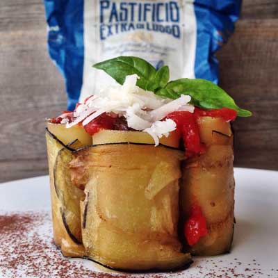 Ricetta Paccheri con melanzane al cacao e caciocavallo - La Molisana