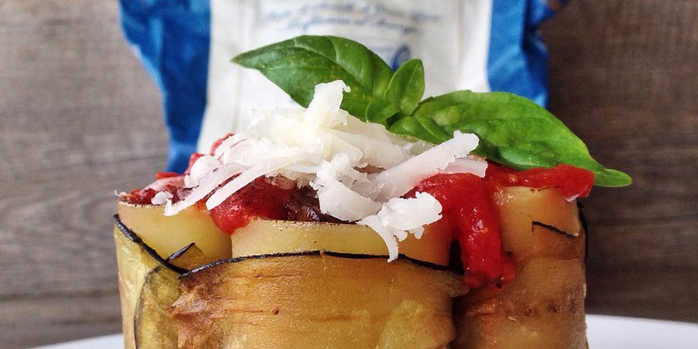 Ricetta Paccheri con melanzane al cacao e caciocavallo - La Molisana