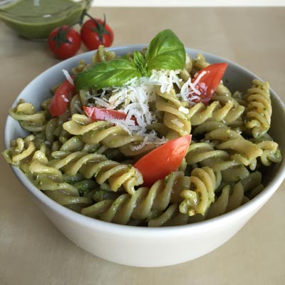 Ricetta Fusilli al Pesto Light - La Molisana