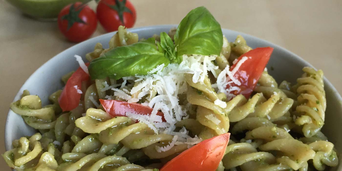 Ricetta Fusilli al Pesto Light - La Molisana