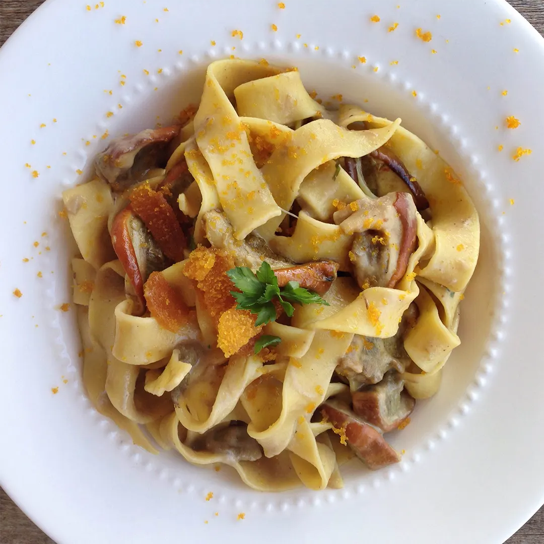 Ricetta Pappardelle con porcini e zafferano - La Molisana