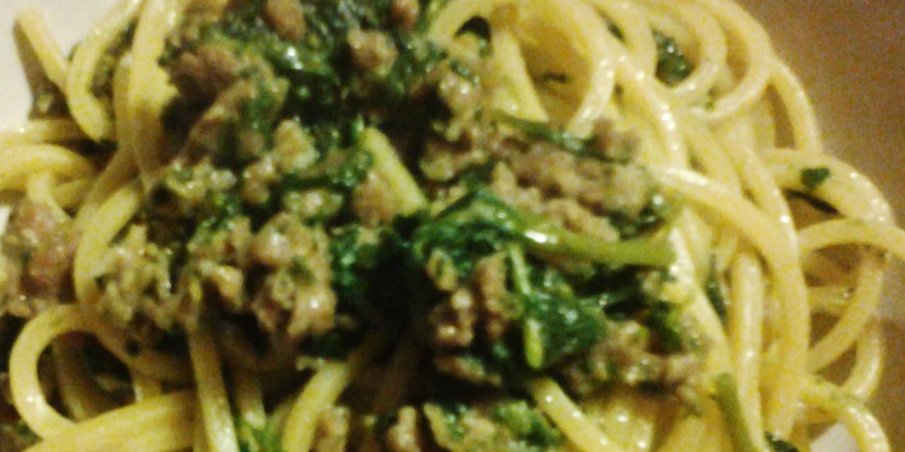 Ricetta Spaghetto Quadrato verzola e salsiccia - La Molisana