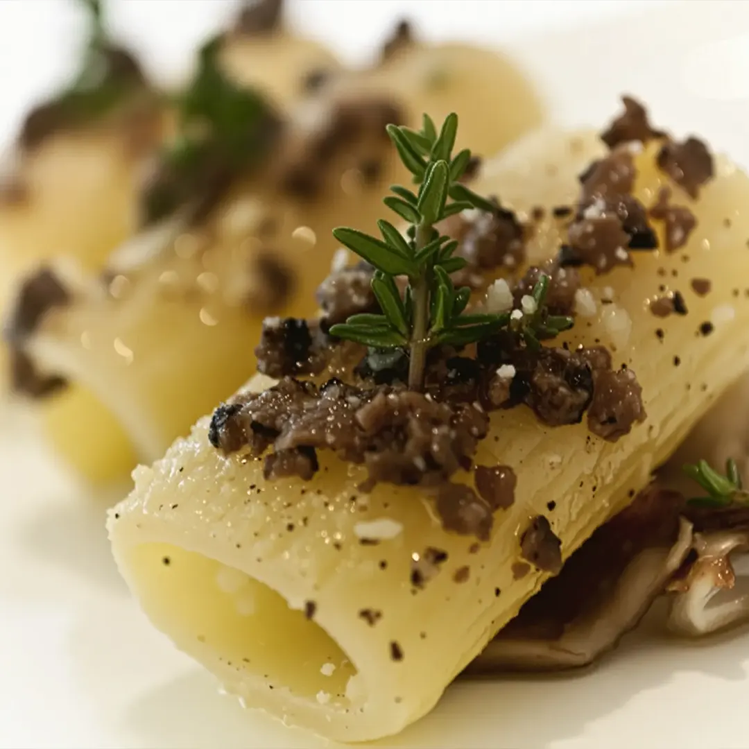 Ricetta Mezzi Rigatoni boscaioli - La Molisana