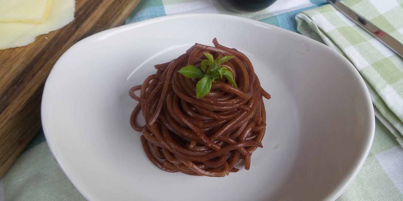 Ricetta Spaghetti risottati alla Tintilia di Vinica - La Molisana