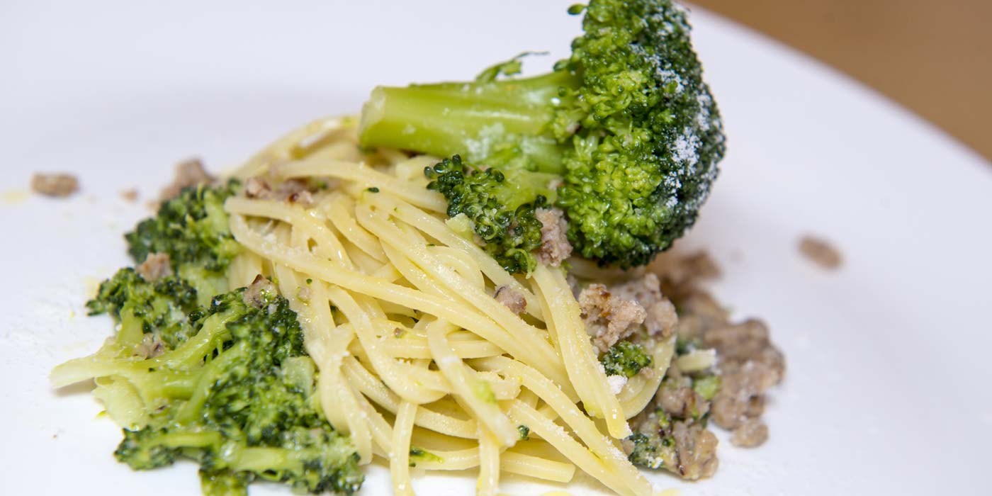 Ricetta Spaghetto Quadrato con broccoletti e paté di tinca del Trasimeno affumicata - La Molisana