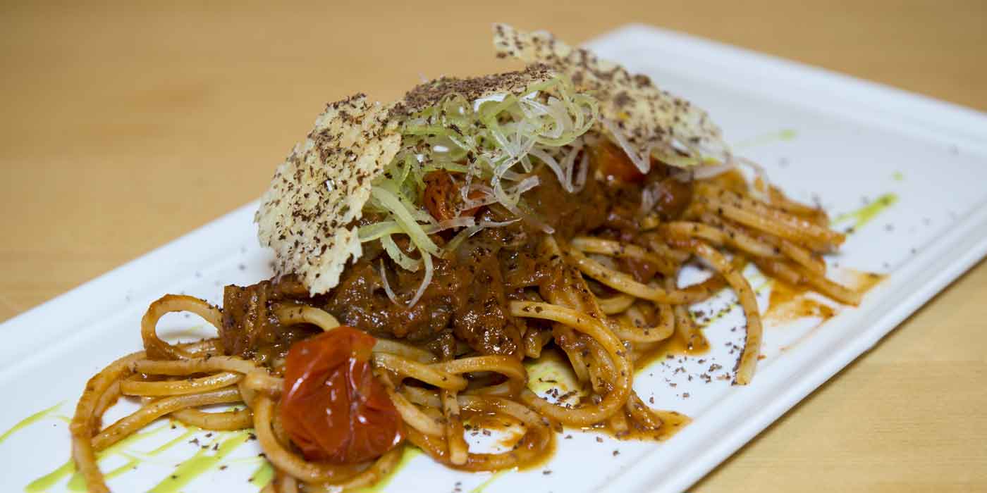 Ricetta Spaghetto Quadrato con coda alla vaccinara - La Molisana