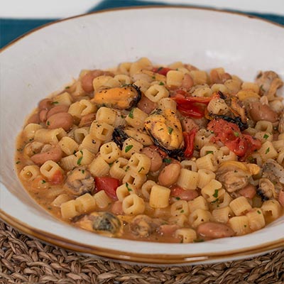 Ricetta pasta e fagioli - La Molisana