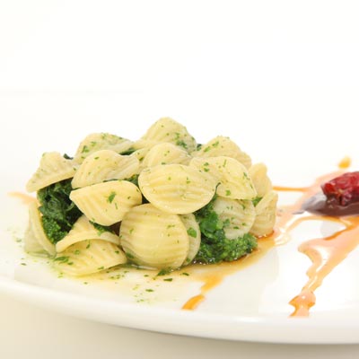 Ricetta Orecchiette Pugliesi La Molisana con cime di rapa e caramello piccante