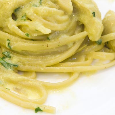 Ricetta Spaghetto Quadrato La Molisana con carciofi e parmigiano
