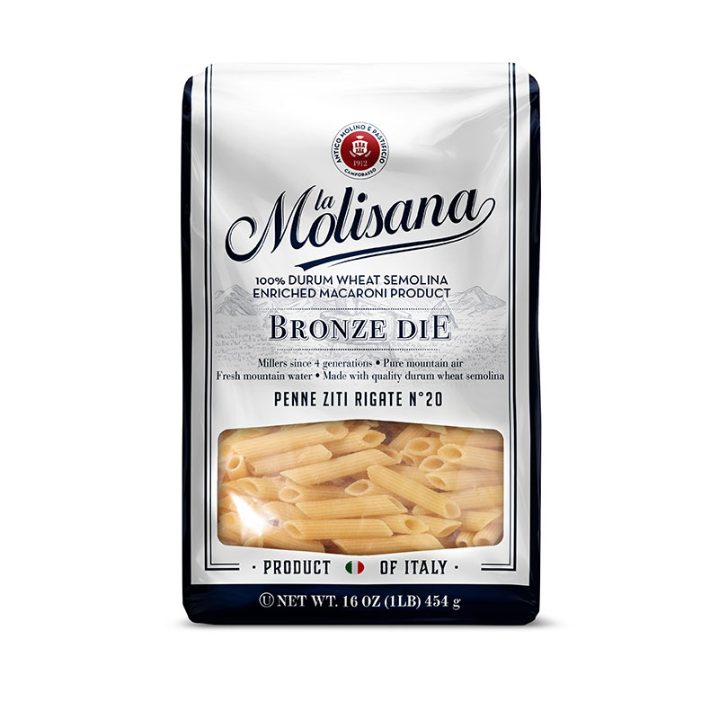 20 penne ziti rigate USA | La Molisana