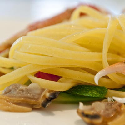 Ricetta Taglierini mare e orto