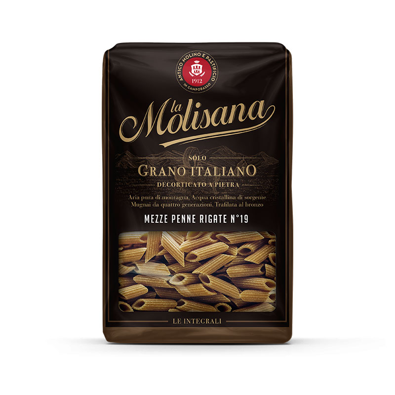 19 mezze penne rigate integrali FR | La Molisana