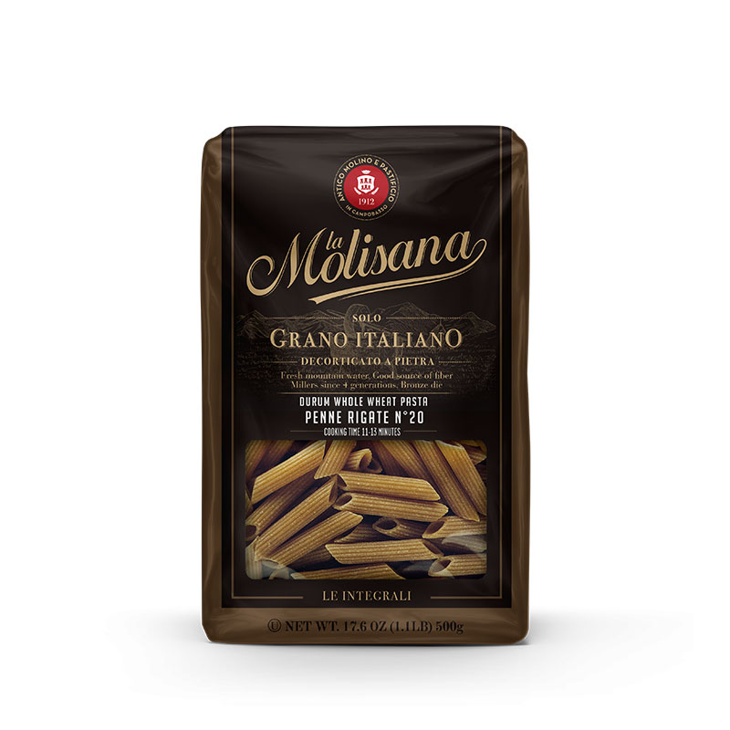 20 penne rigate integrali USA | La Molisana