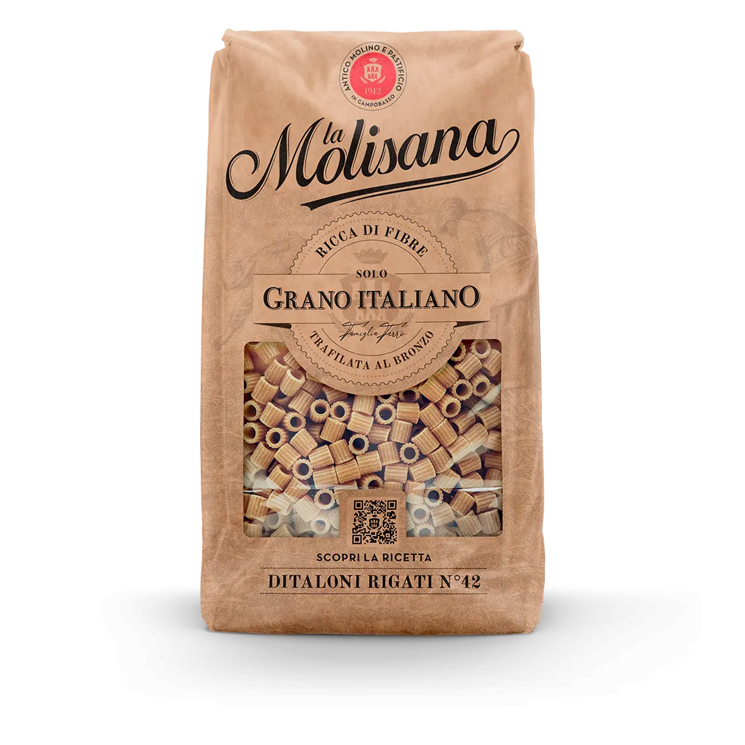 Ditaloni rigati integrali - Pasta La Molisana