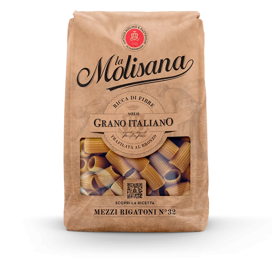 Mezzi Rigatoni integrali - Pasta La Molisana