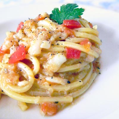 Ricetta Spaghetto Quadrato al sapore di mare e un pizzico di Oriente - La Molisana