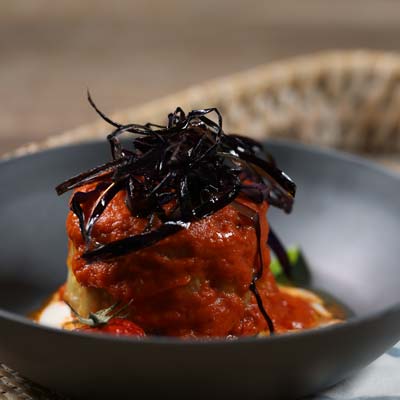 Ricetta Timballo di rigatoni farcito con melanzane pomodoro e bufala - La Molisana