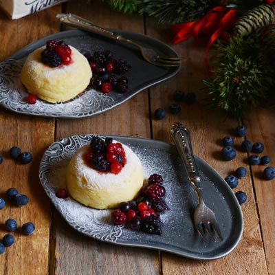 Ricetta Tortino di semola e ricotta con frutti di bosco - La Molisana