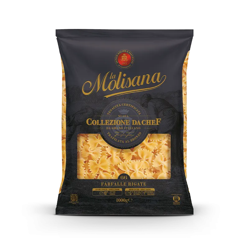 Farfalle rigate - Collezione da chef - La Molisana pasta