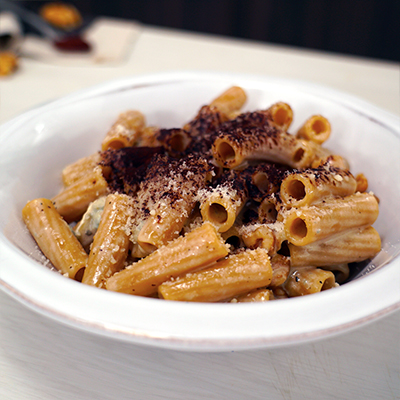 Ricetta Maccheroni integrali al gorgonzola, noci e cacao amaro - La Molisana