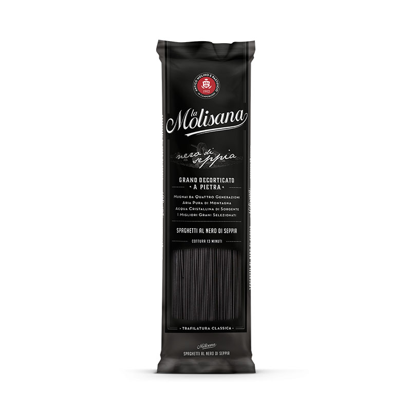 squid ink spaghetti | La Molisana