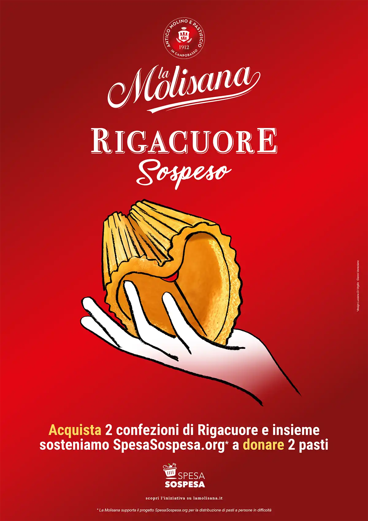 locandina rigacuore sospeso 2023 | La Molisana