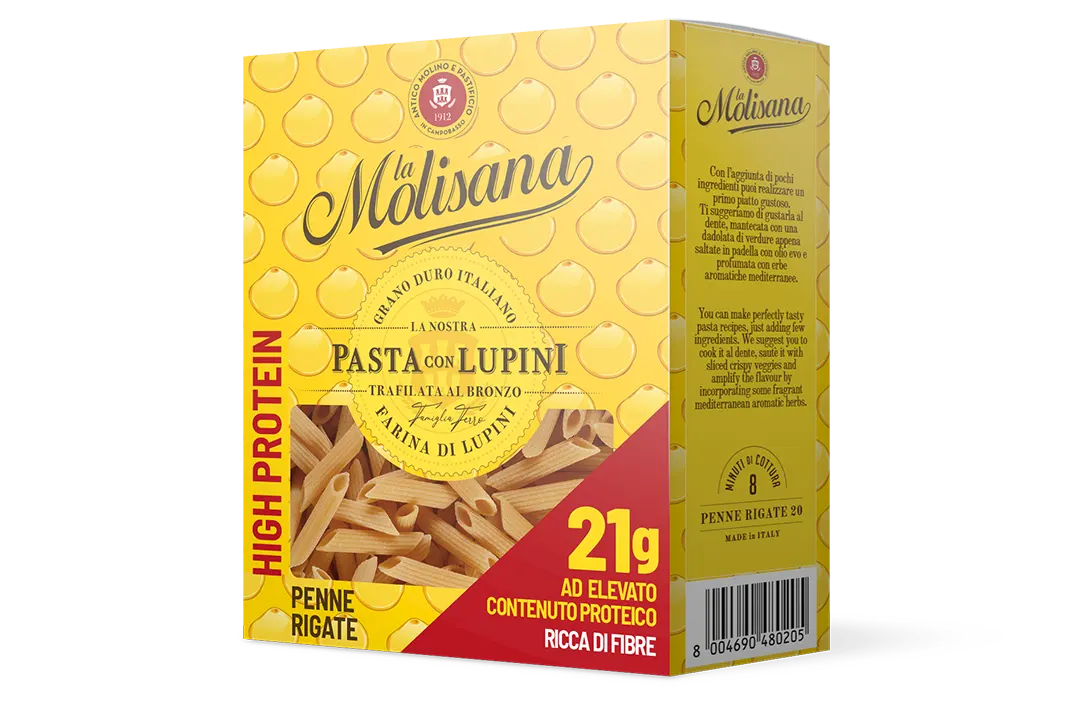 Pasta di lupini, pasta con farina di lupini - La Molisana