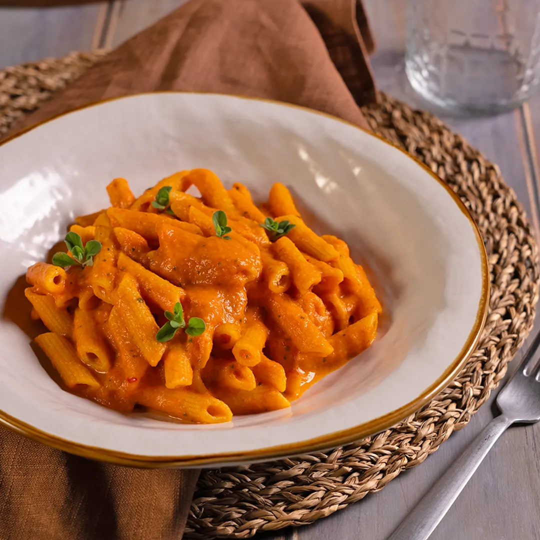 Penne con crema di peperoni - Pasta La Molisana