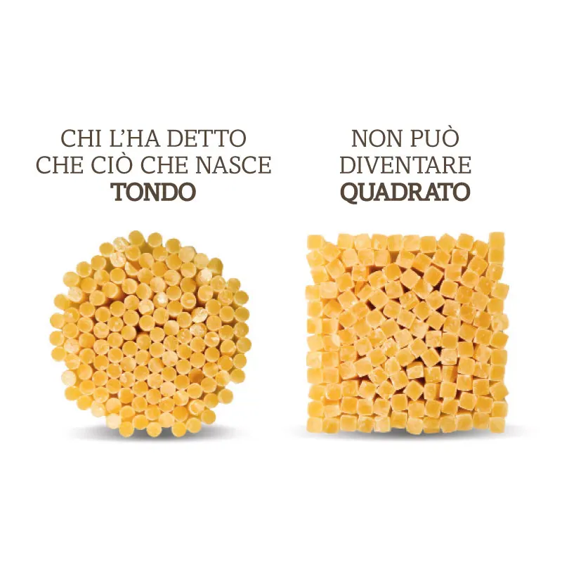 2013 - Spaghetto Quadrato, più ruvido, più spesso, più tenace - La Molisana
