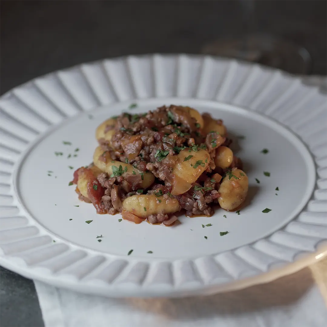 Ricetta Gnocchi di patate con ragù festivo - La Molisana