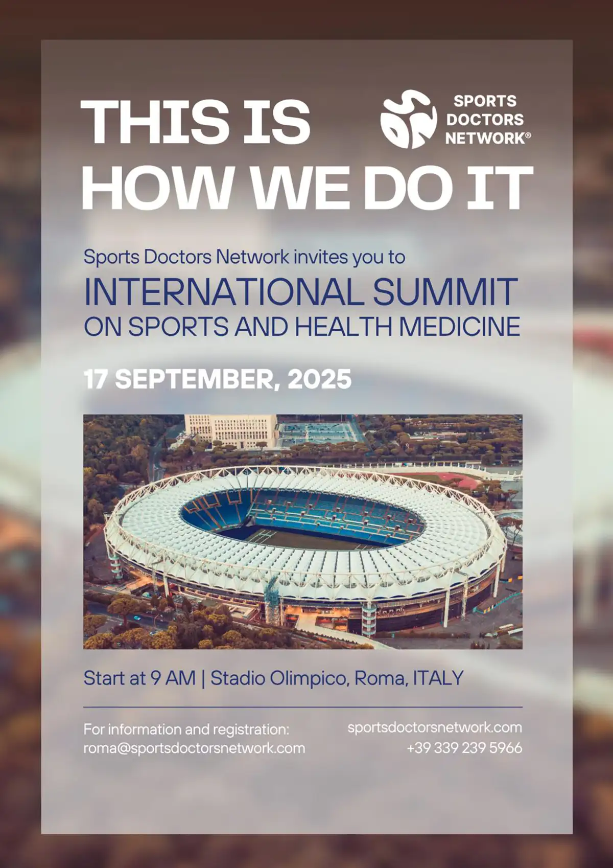 La Molisana a Roma per il Summit Internazionale di Sport e Medicina - Blog - La Molisana
